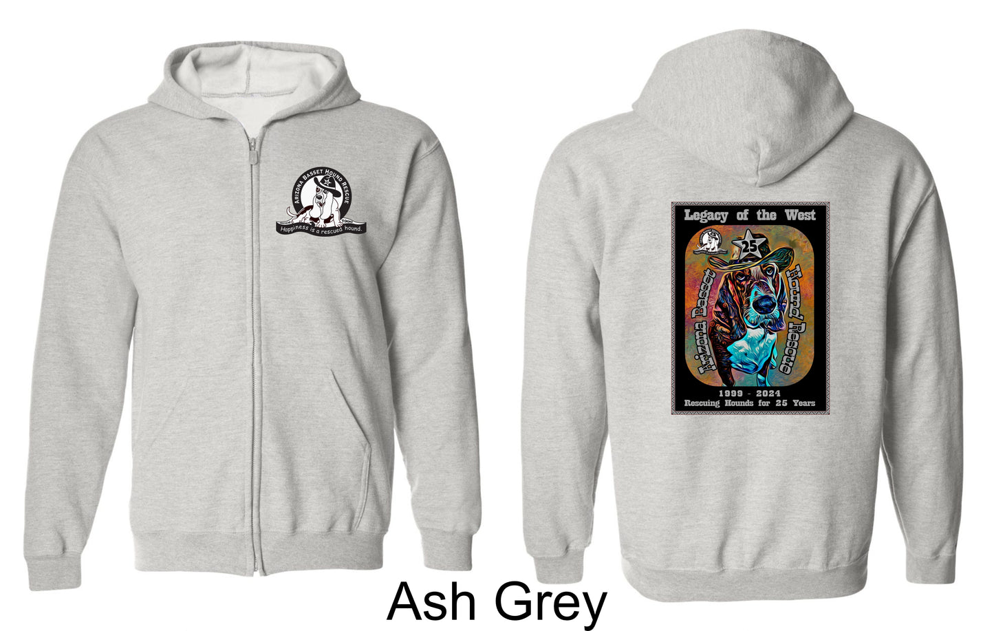 25th Anniversary Legacy of the West Zip Up Hoodie