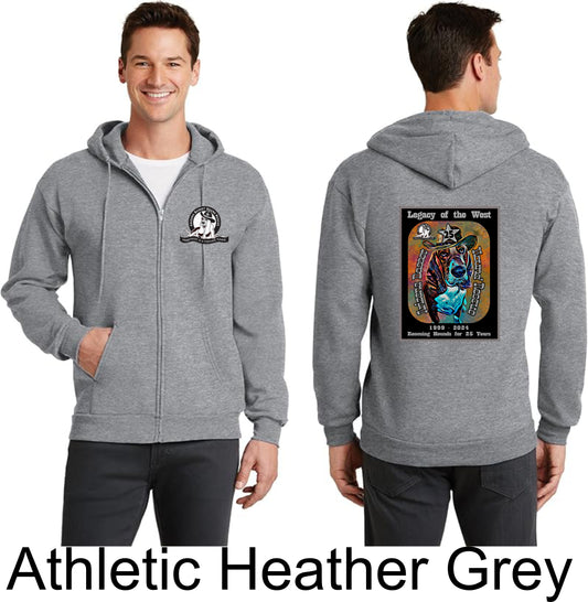 25th Anniversary Legacy of the West Zip Up Hoodie