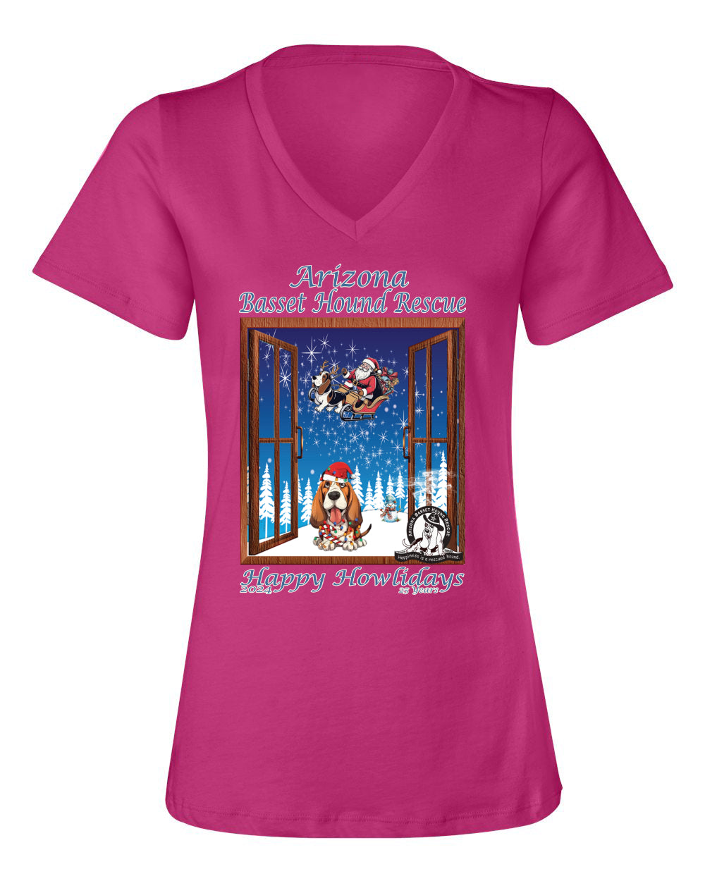 Happy Howlidays Women's V-neck
