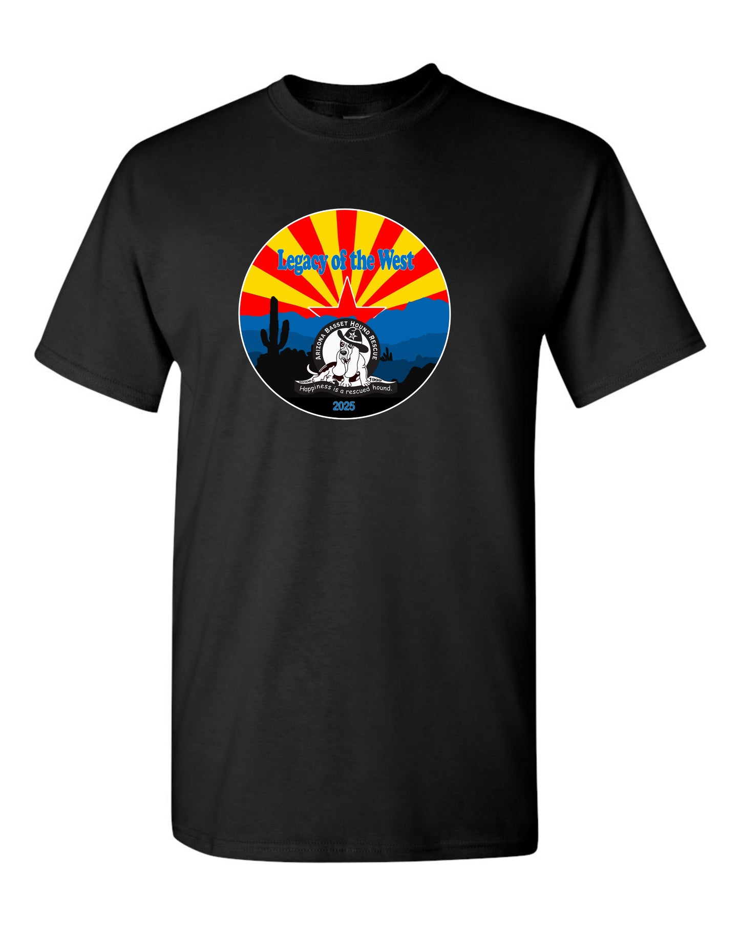 Desert Basset Hound Heritage Shirt