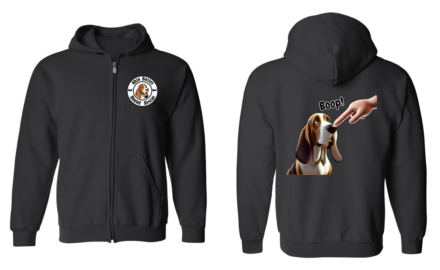 Boop! Zip Up Hoodie
