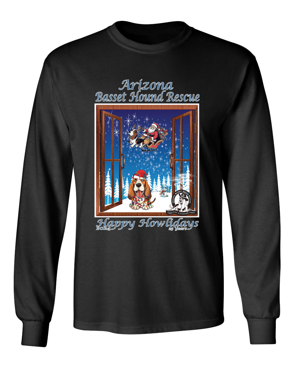 Happy Howlidays Long Sleeve Shirt