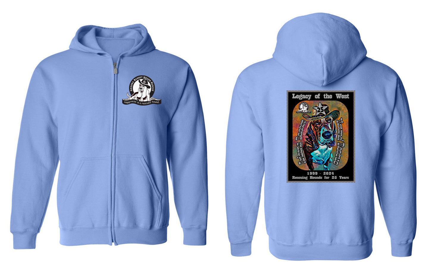 25th Anniversary Legacy of the West Zip Up Hoodie