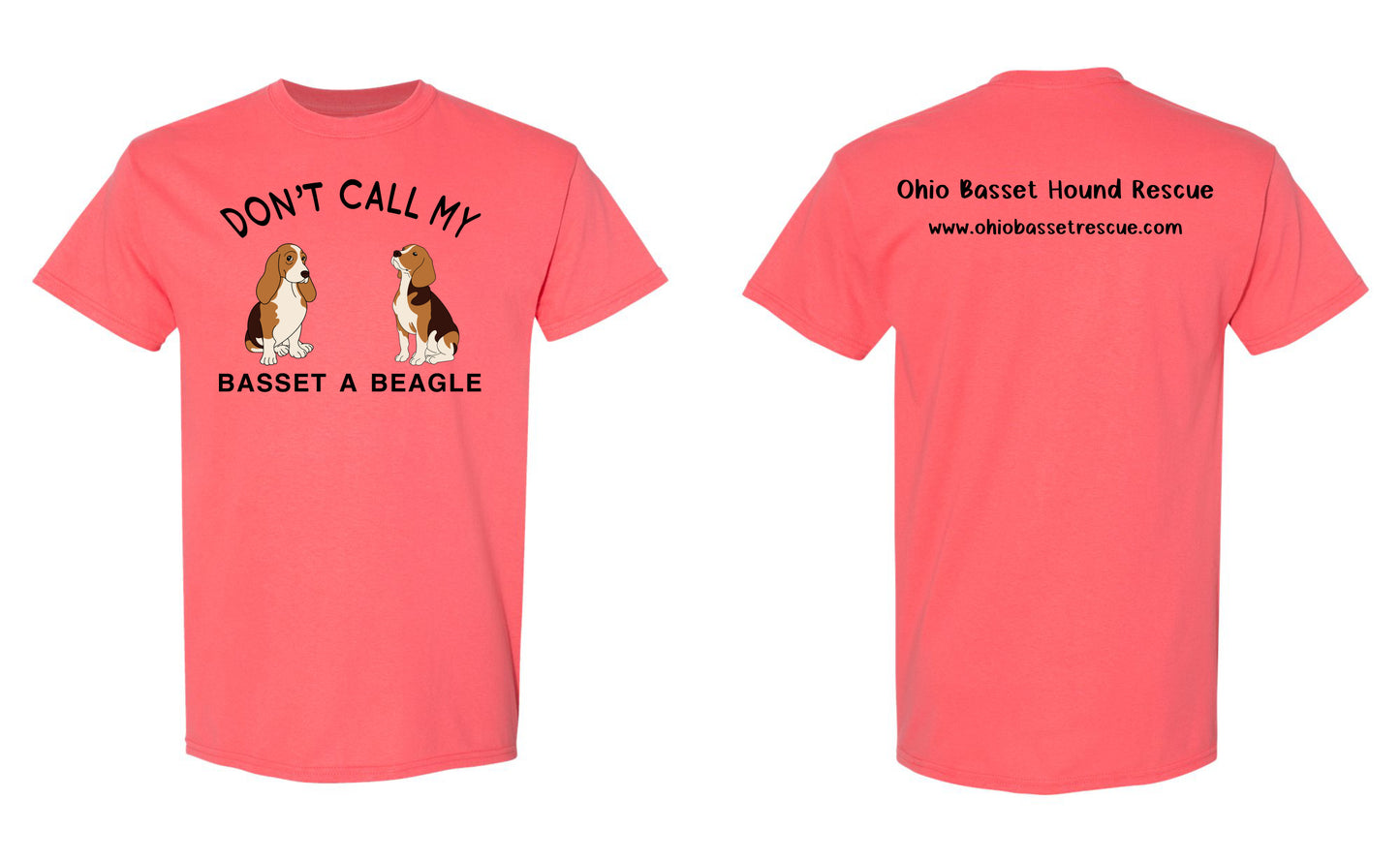 Don't call my Basset a Beagle T-shirt