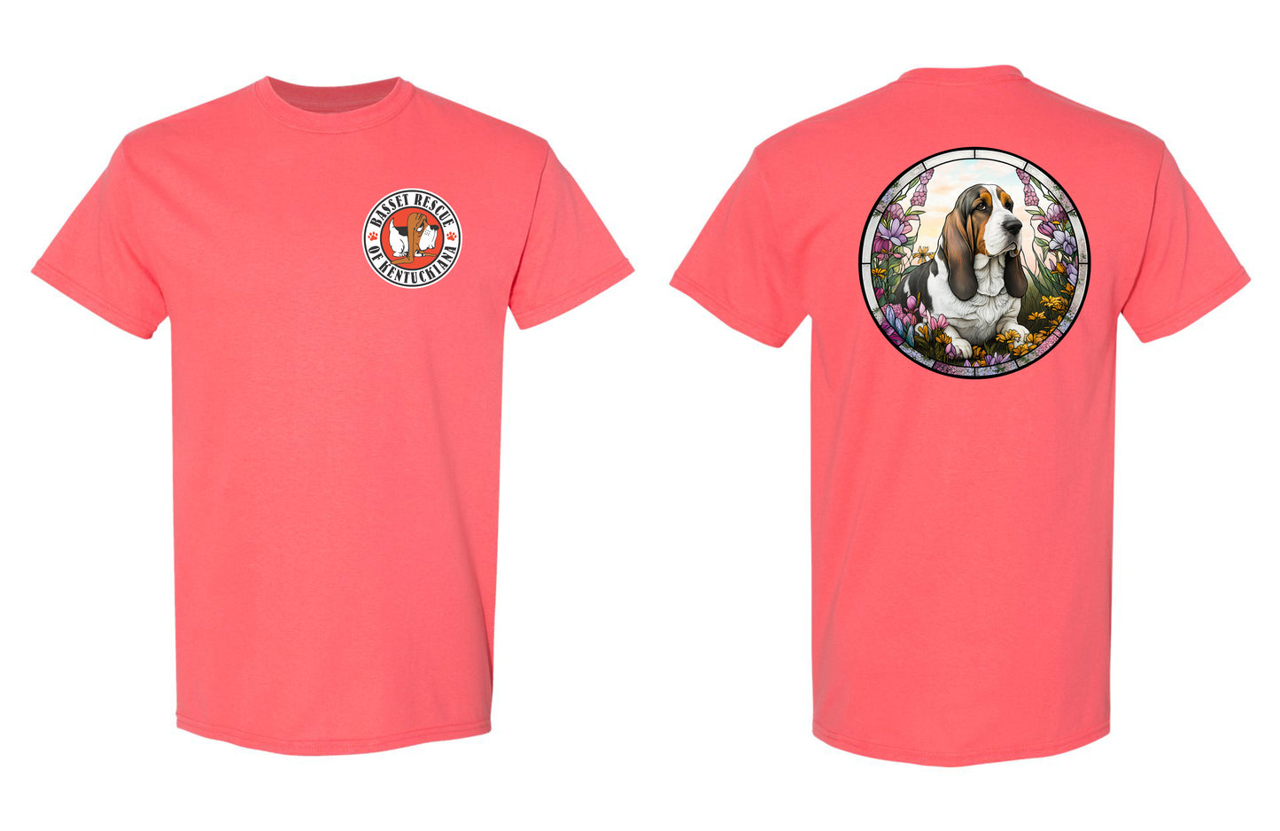 Stained Glass Basset Hound
