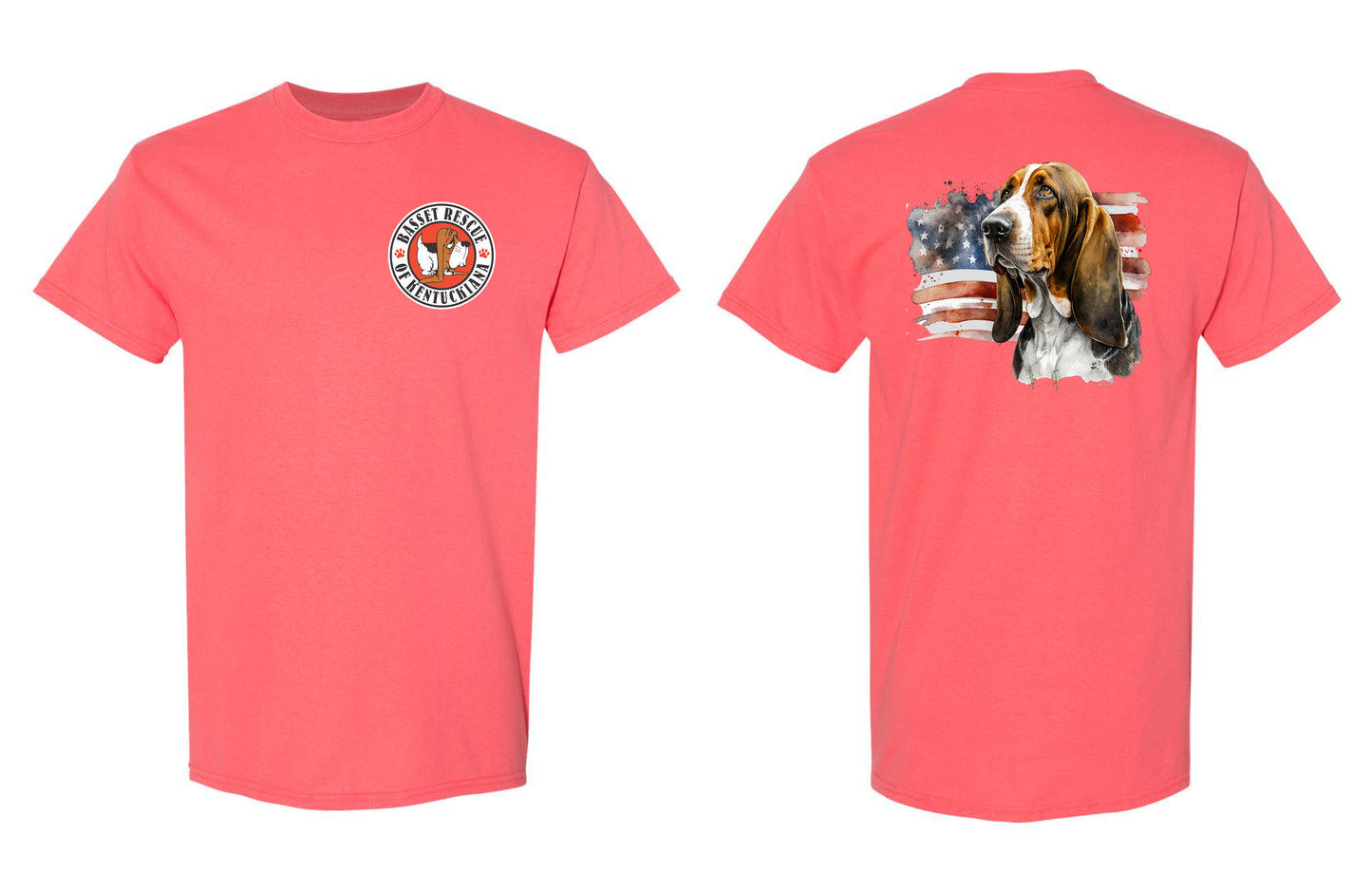 Patriotic Basset Hound