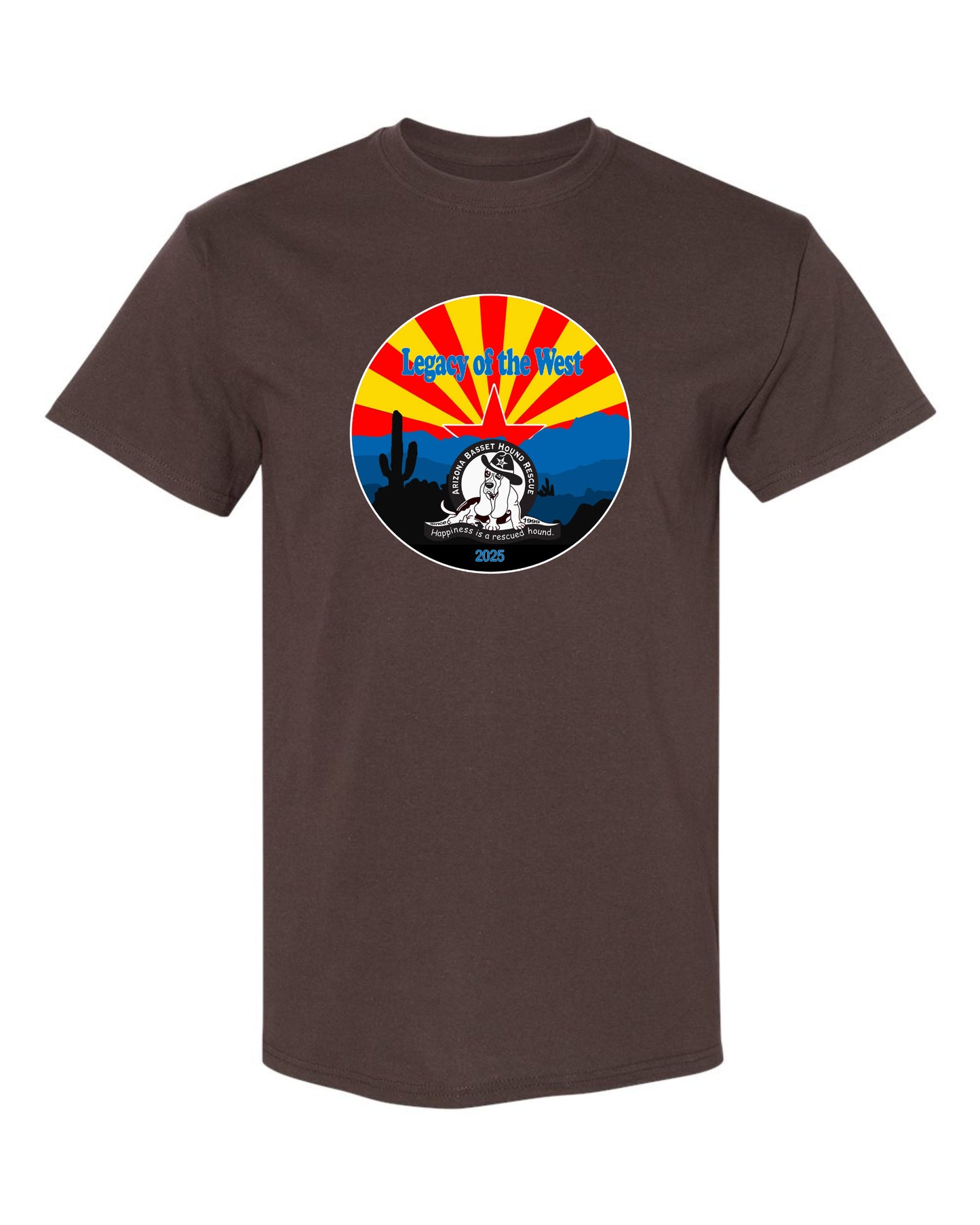 Desert Basset Hound Heritage Shirt