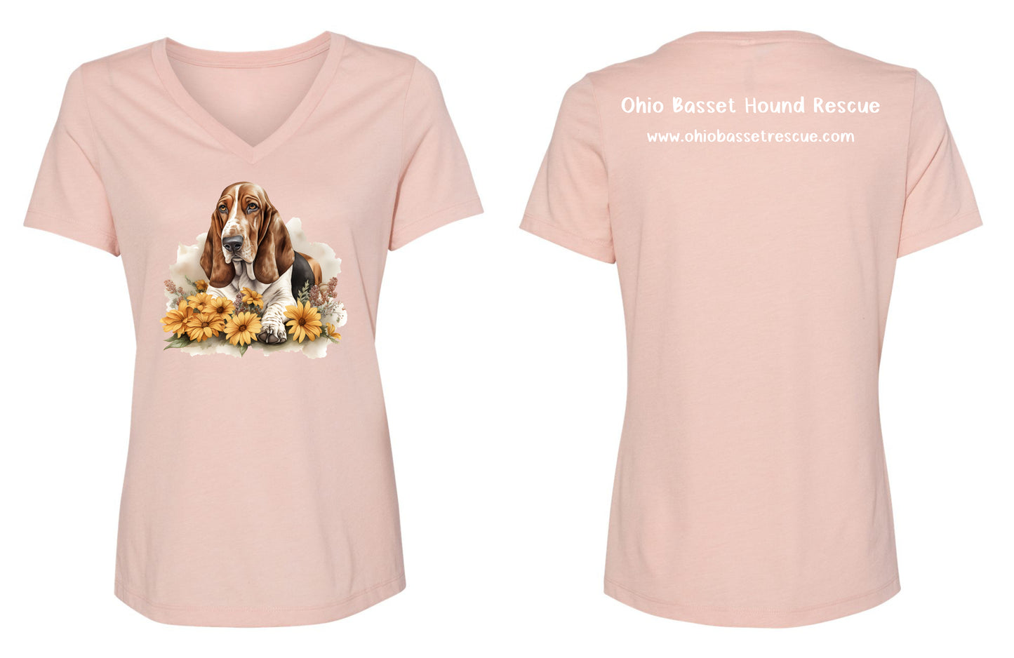 Mabel in Flowers Women's V-neck