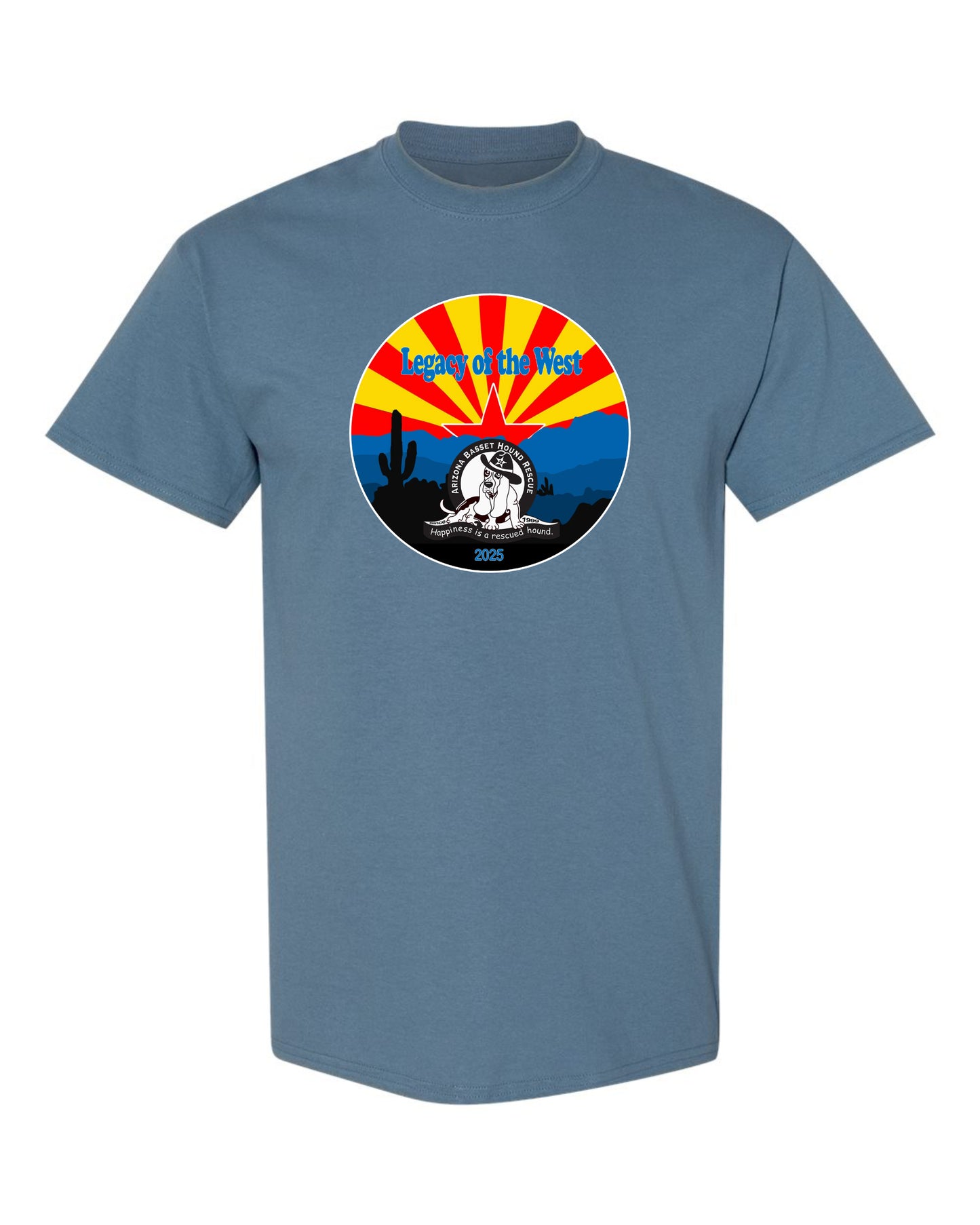 Desert Basset Hound Heritage Shirt