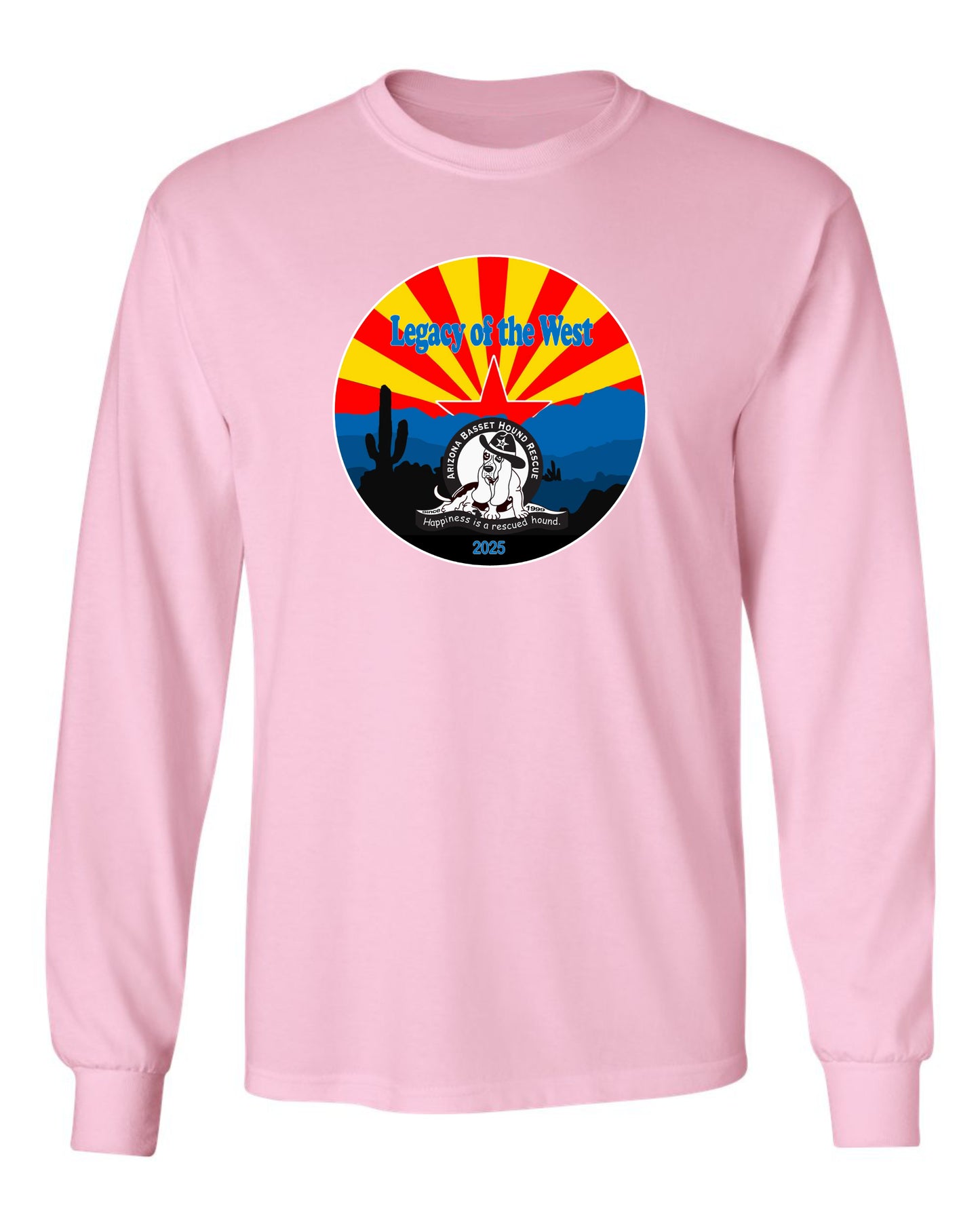 Desert Basset Hound Heritage Long Sleeve Shirt