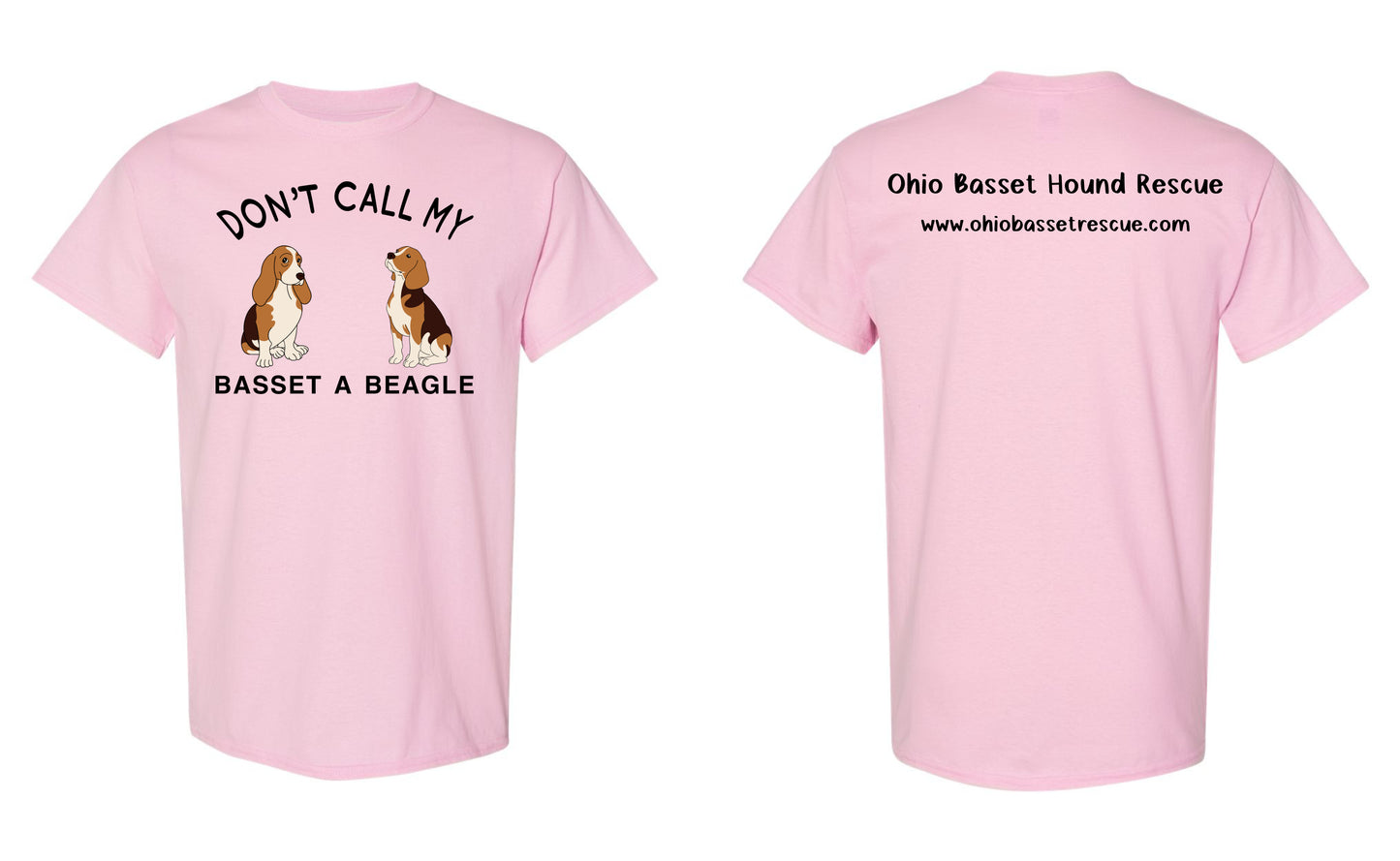 Don't call my Basset a Beagle T-shirt