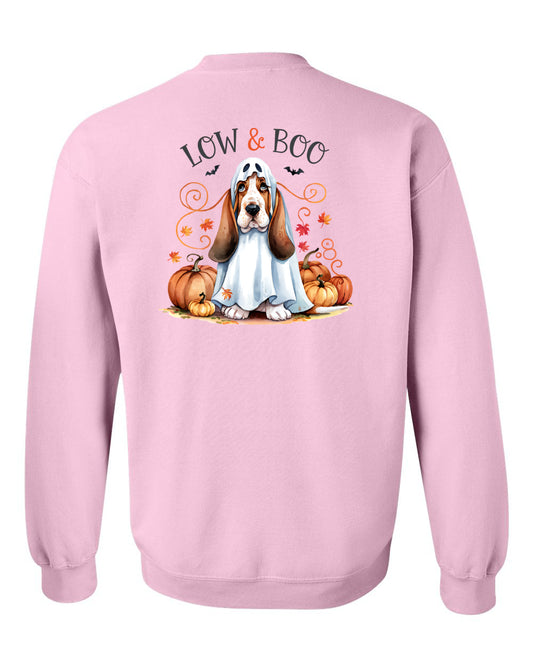 Basset Boo Crew Sweatshirt
