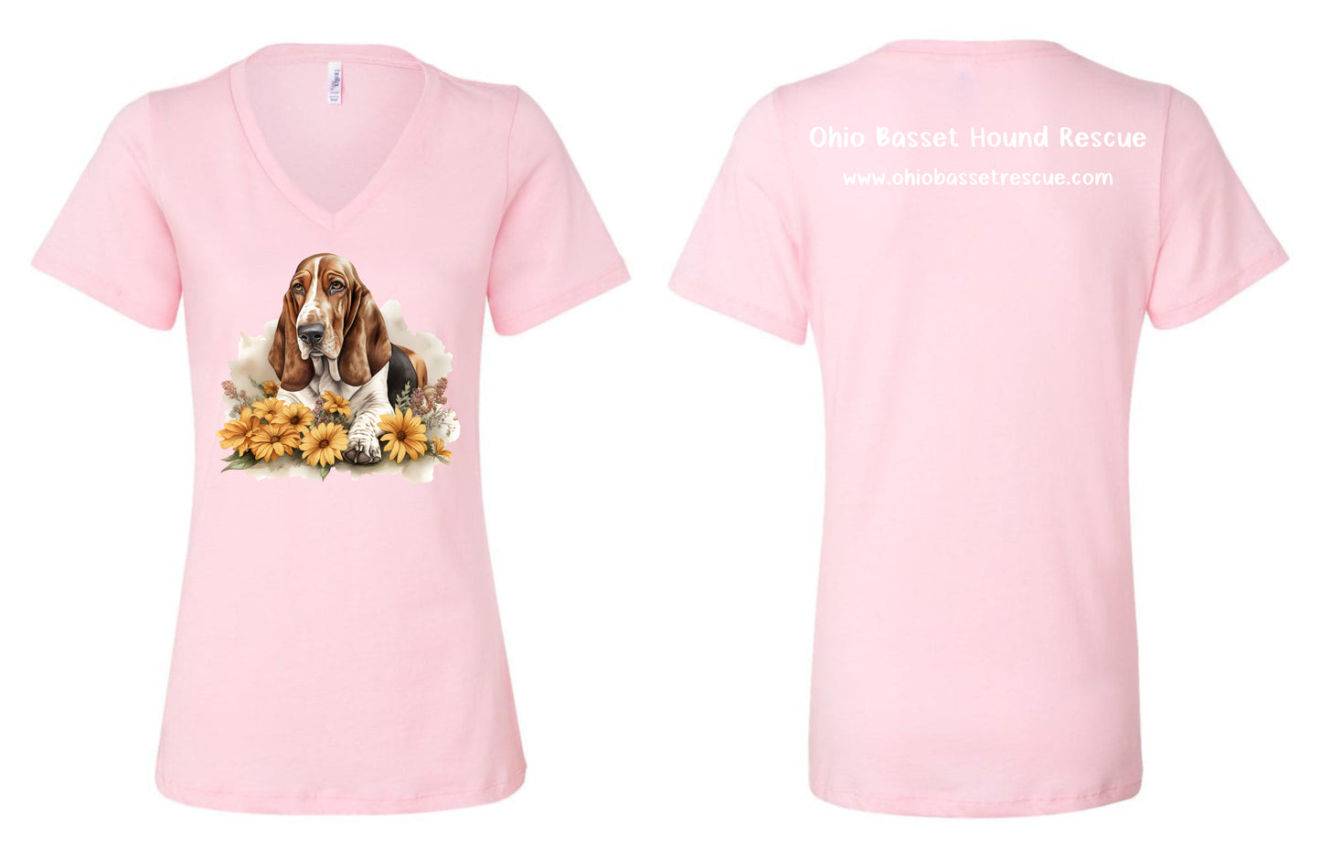 Mabel in Flowers Women's V-neck