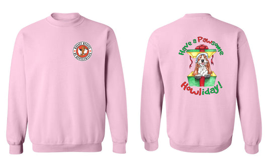 Holiday Basset Sweatshirt