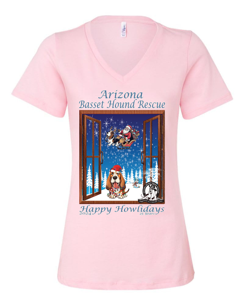 Happy Howlidays Women's V-neck