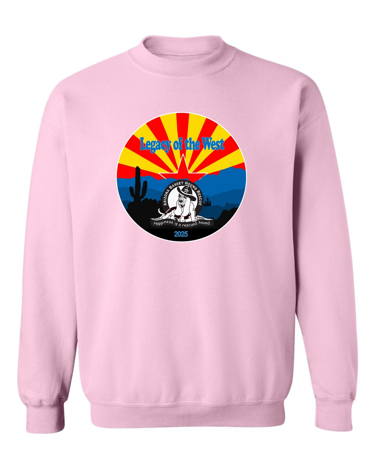 Desert Basset Hound Heritage Pullover Sweater