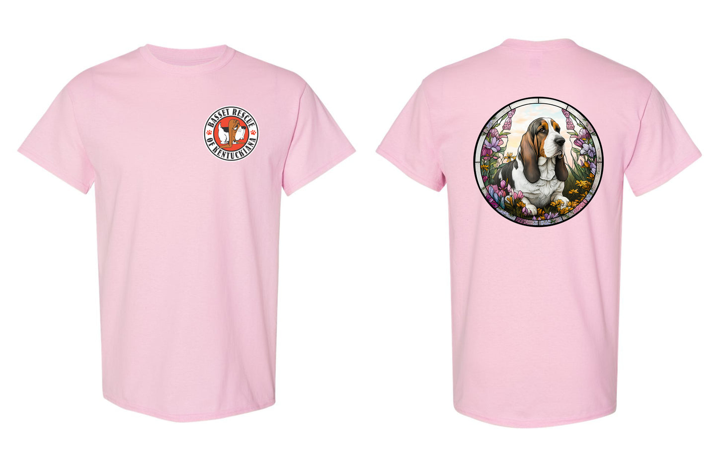 Stained Glass Basset Hound
