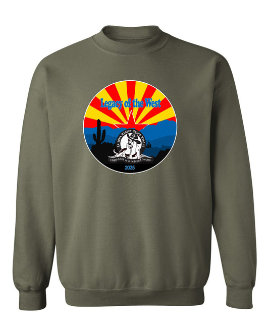 Desert Basset Hound Heritage Pullover Sweater