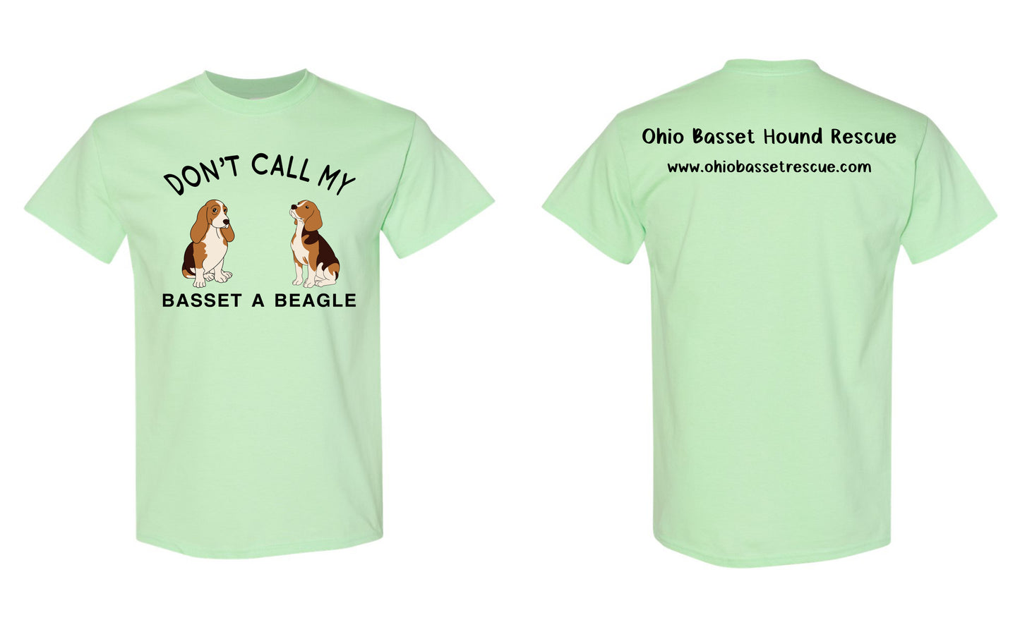Don't call my Basset a Beagle T-shirt