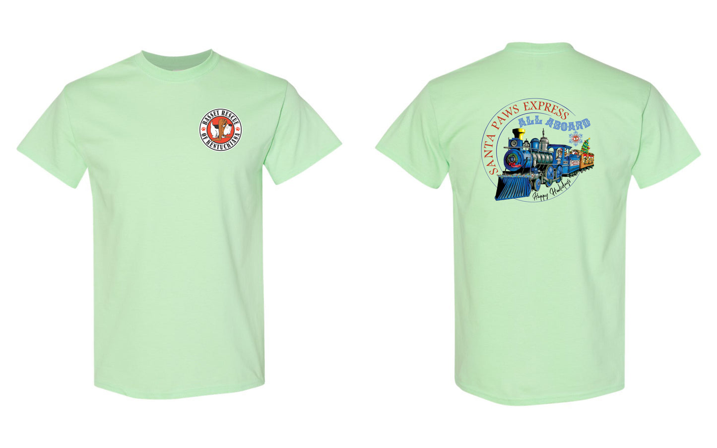 Santa Paws Express T-shirt