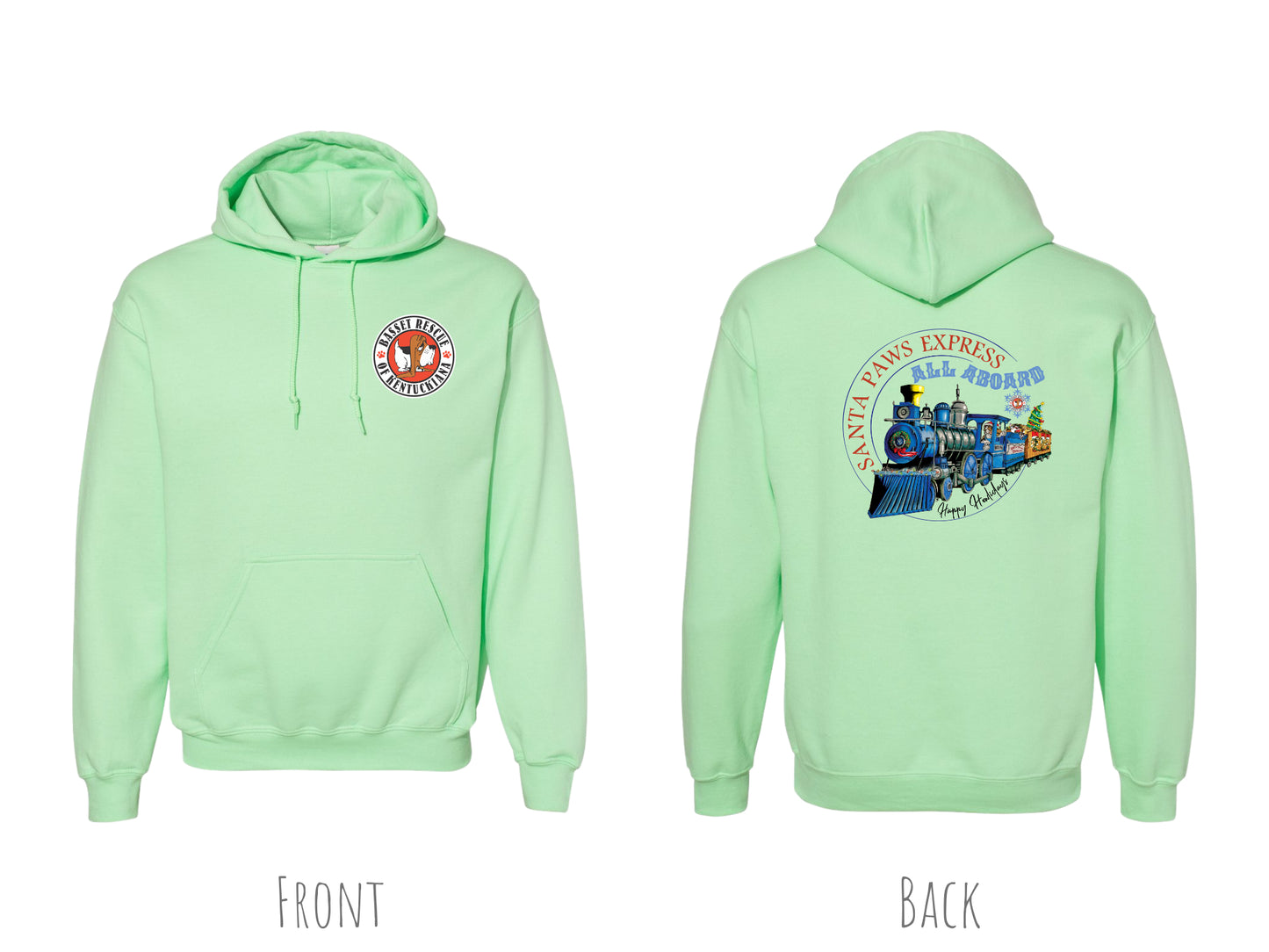 Santa Paws Express Hoodie