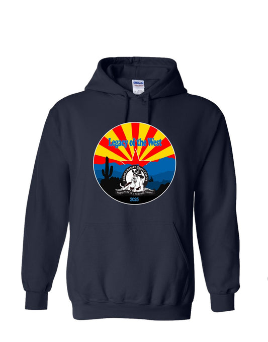 Desert Basset Hound Heritage Hoodie