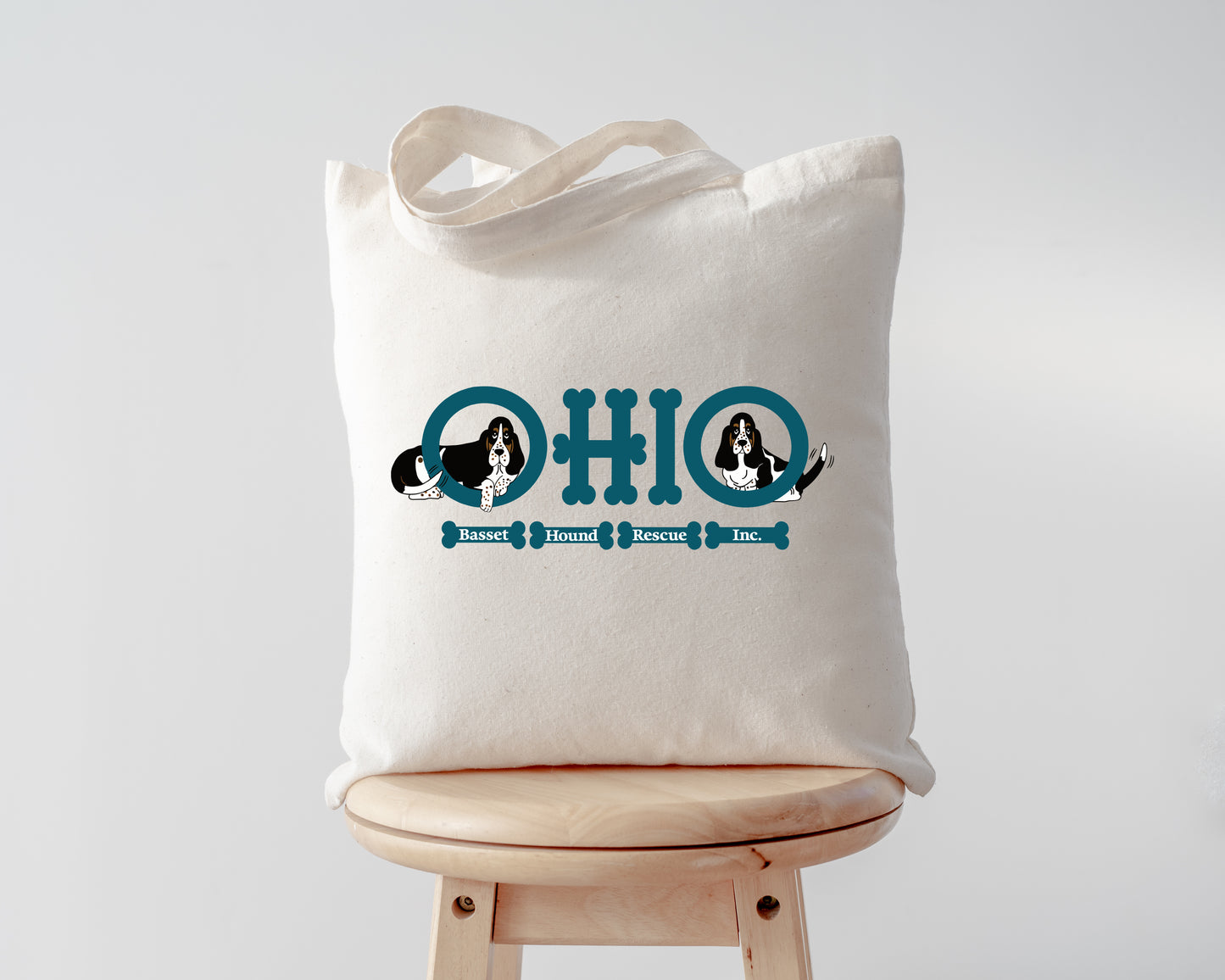Ohio Basset Hound Rescue Totes