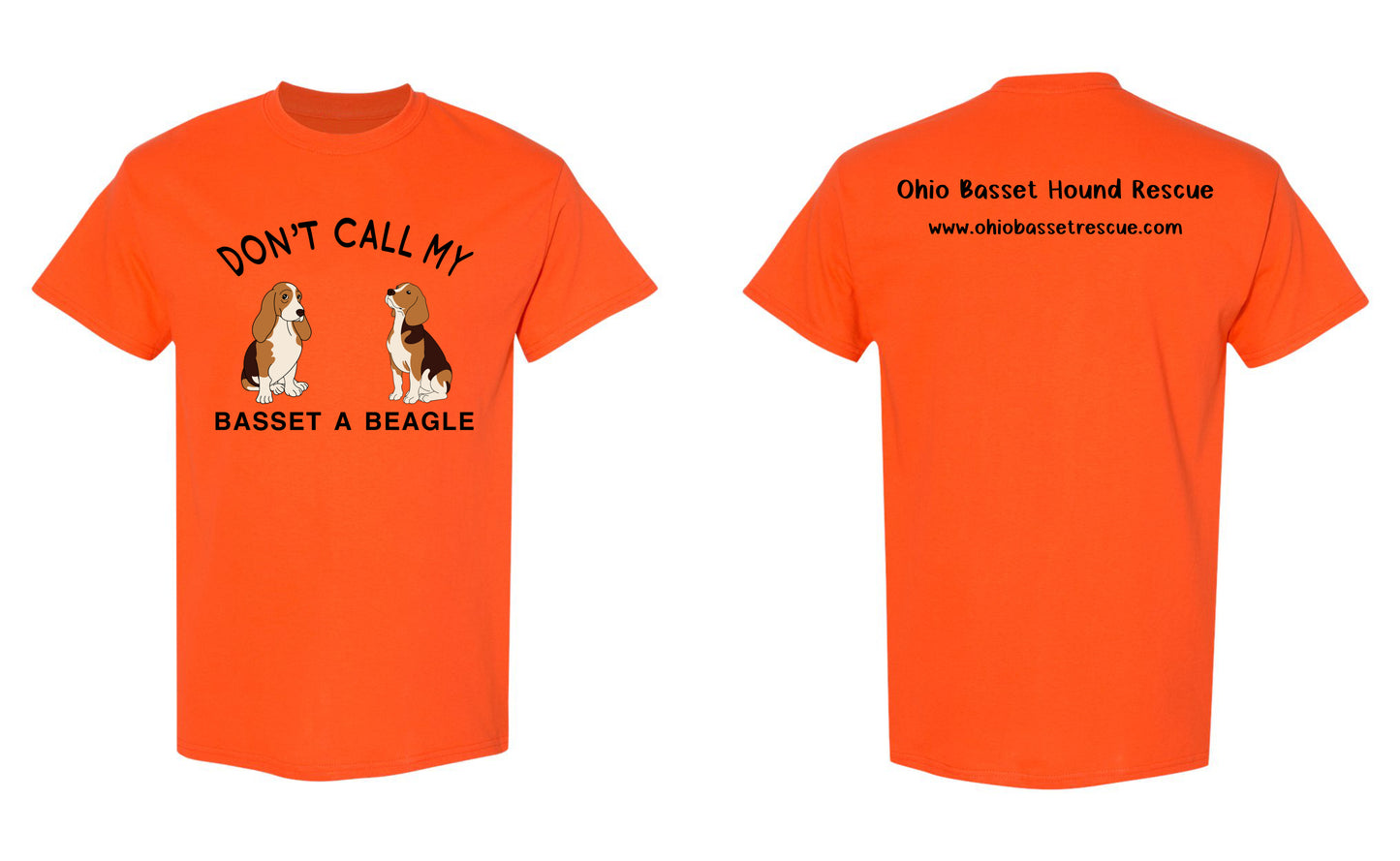 Don't call my Basset a Beagle T-shirt