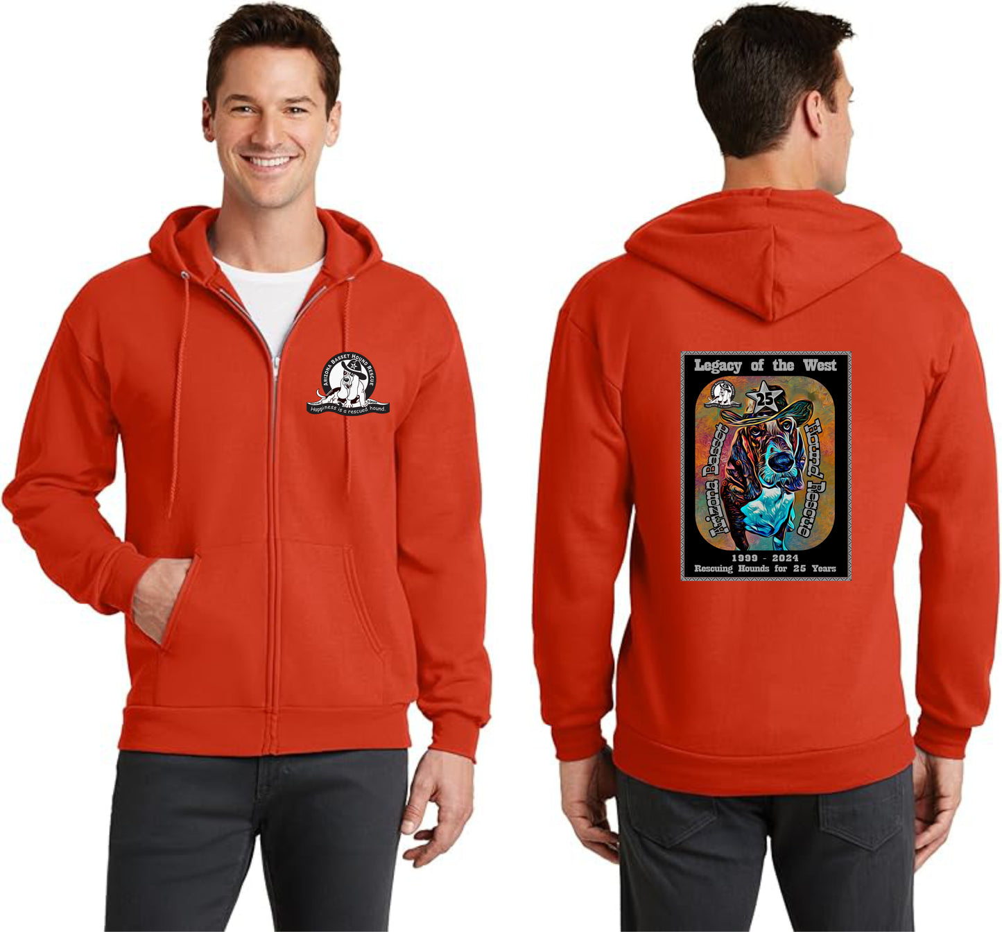 25th Anniversary Legacy of the West Zip Up Hoodie