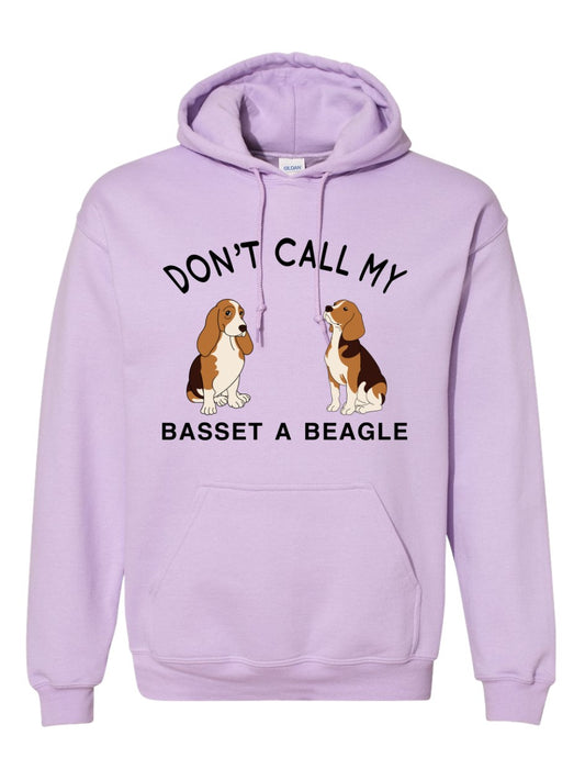 Don't call my Basset a Beagle Hoodie
