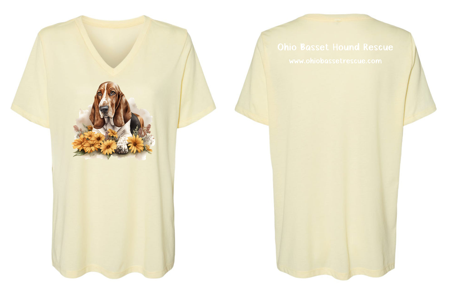 Mabel in Flowers Women's V-neck