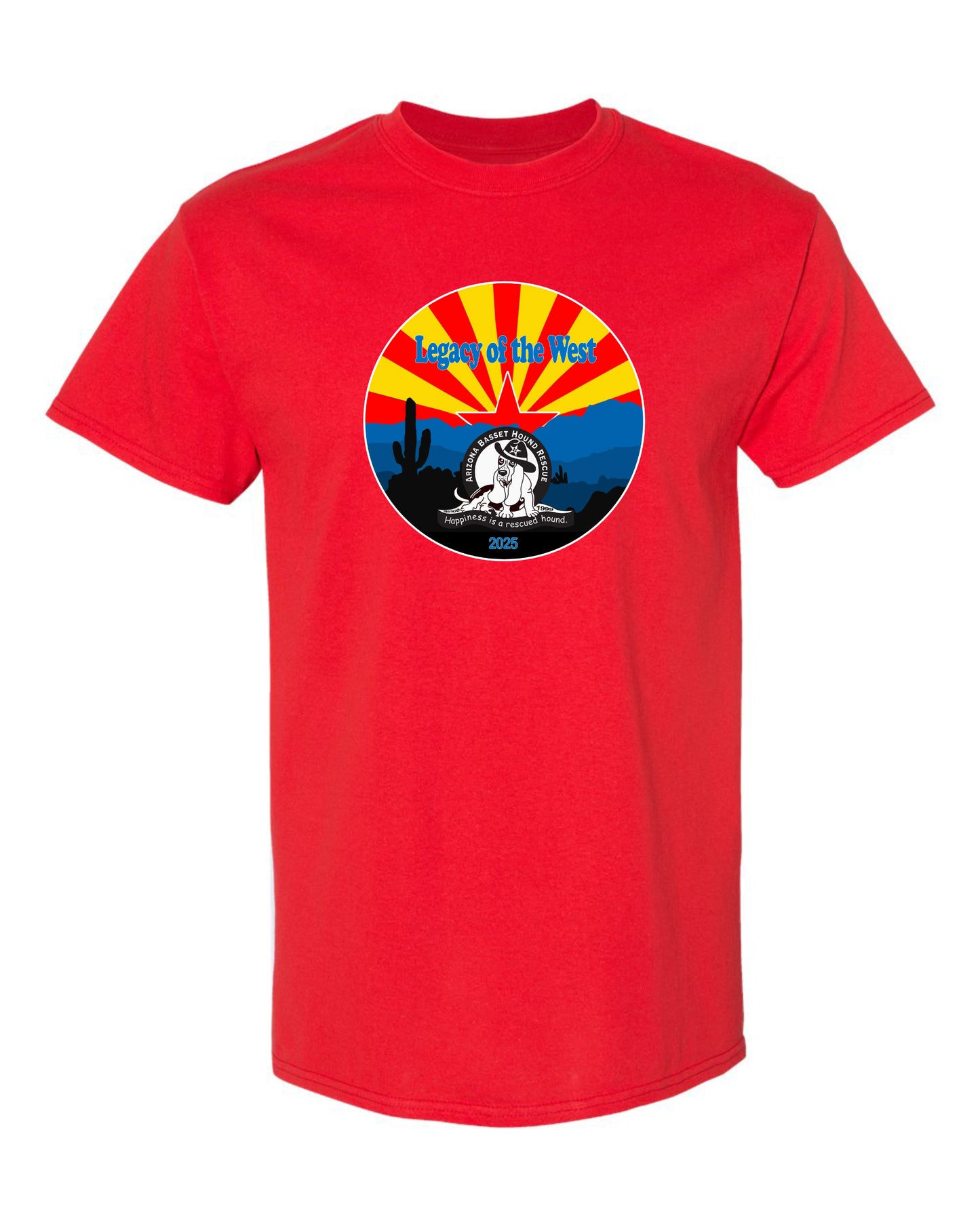 Desert Basset Hound Heritage Shirt