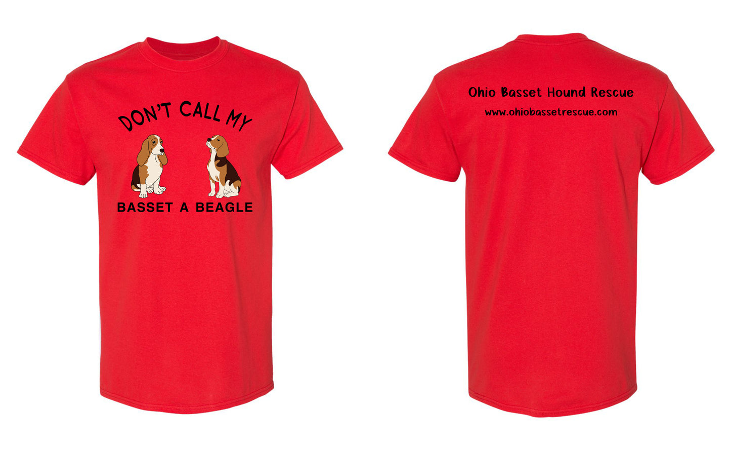 Don't call my Basset a Beagle T-shirt