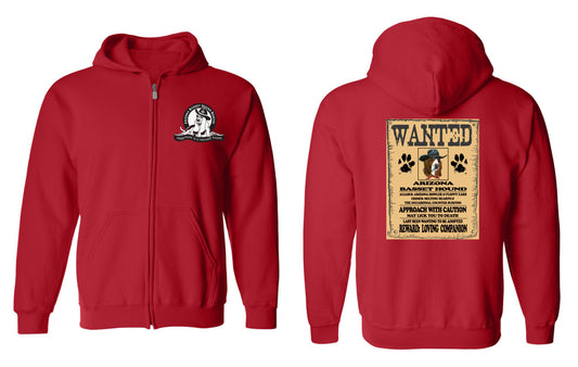 The Arizona Howler's Bounty Zip up Hoodie