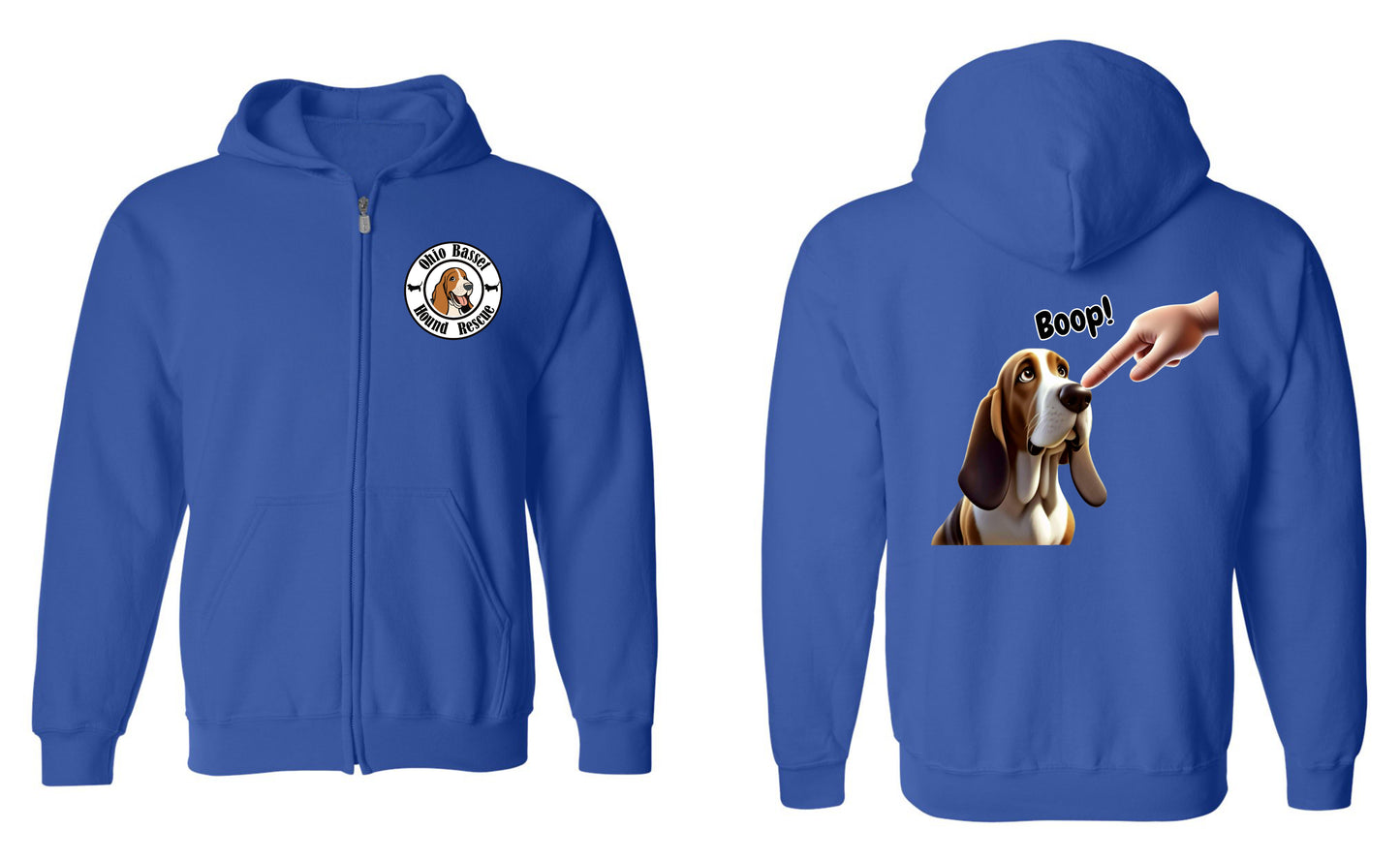 Boop! Zip Up Hoodie