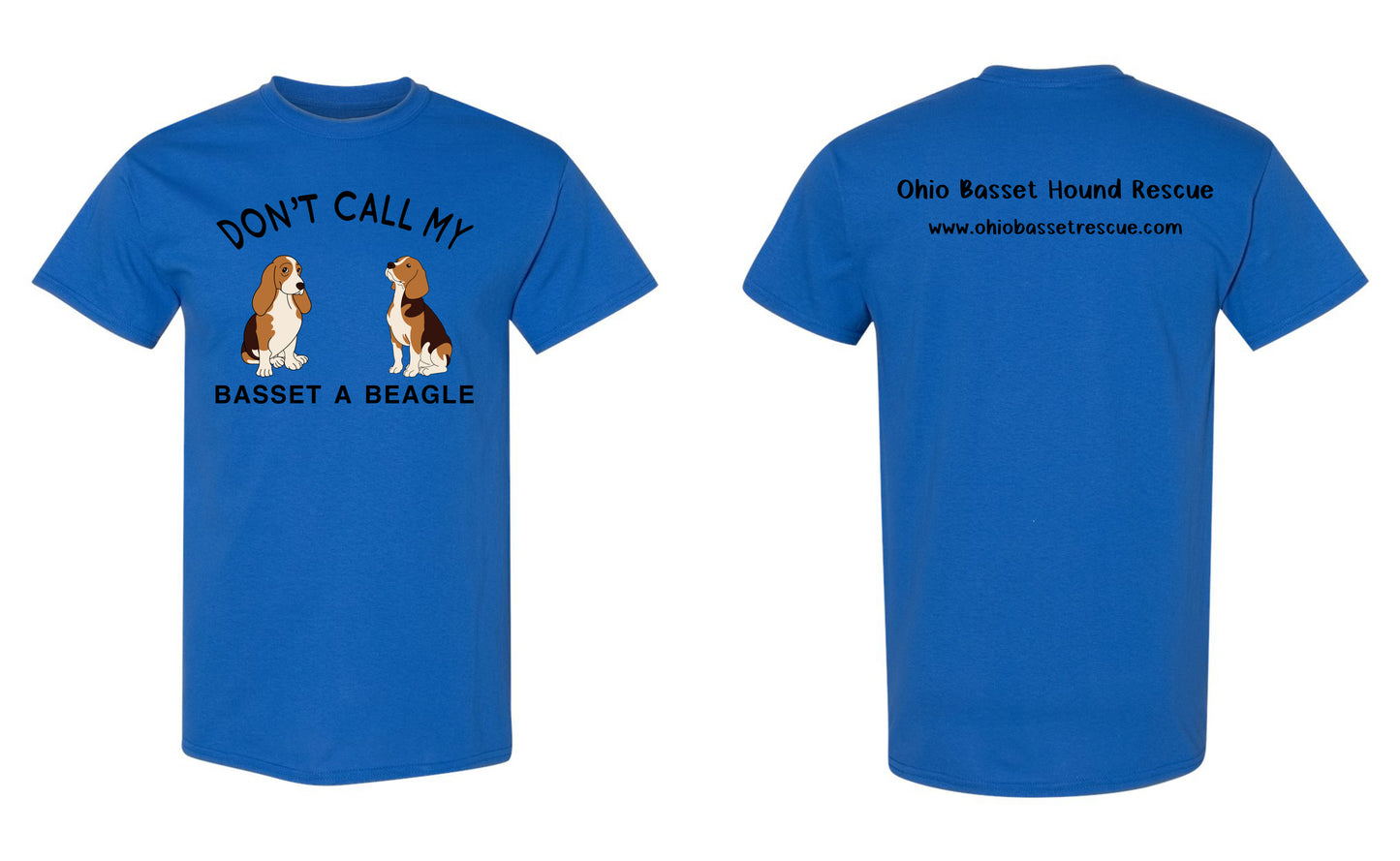 Don't call my Basset a Beagle T-shirt