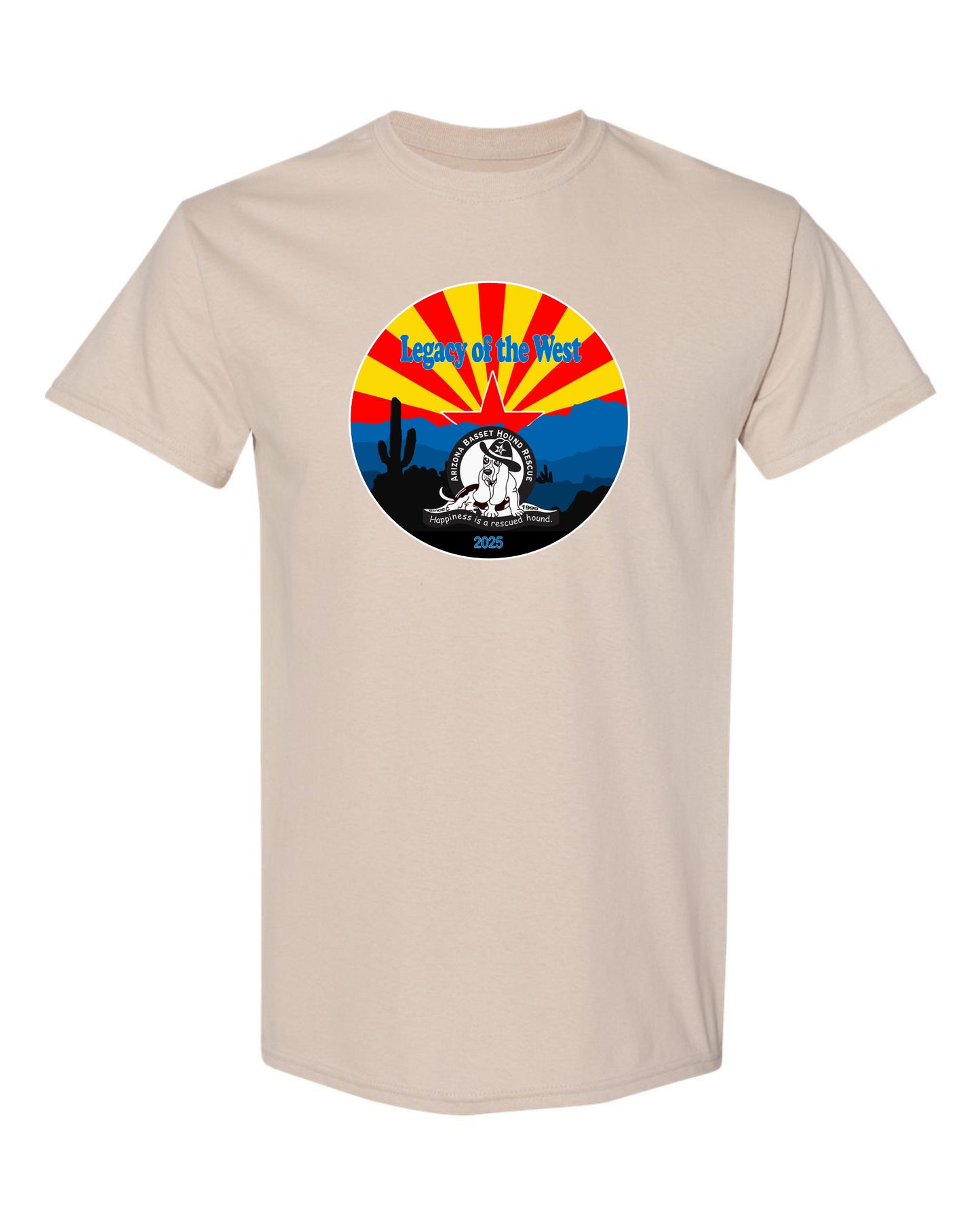 Desert Basset Hound Heritage Shirt