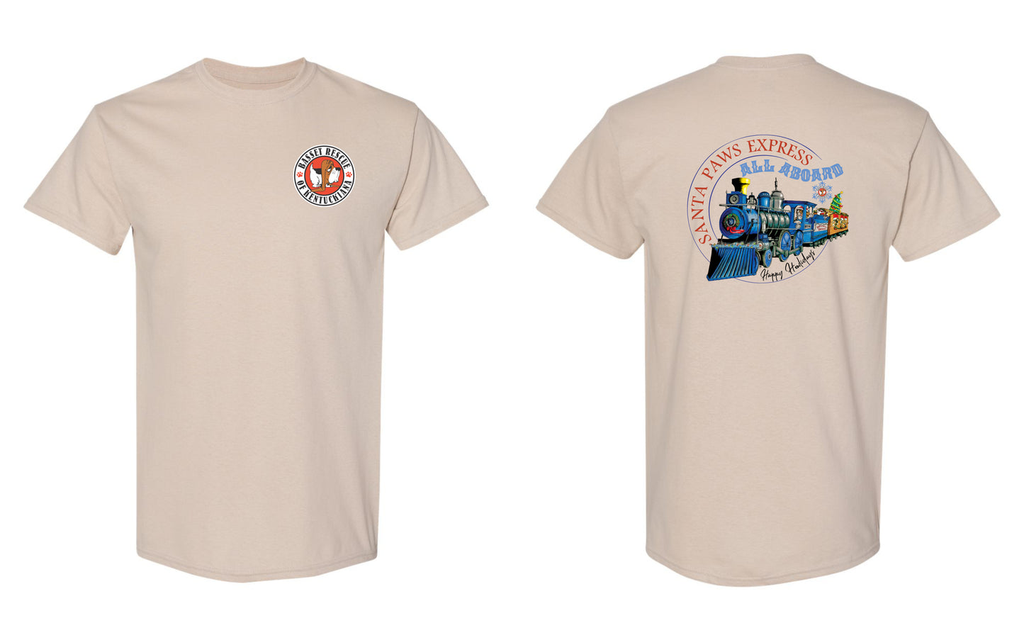 Santa Paws Express T-shirt