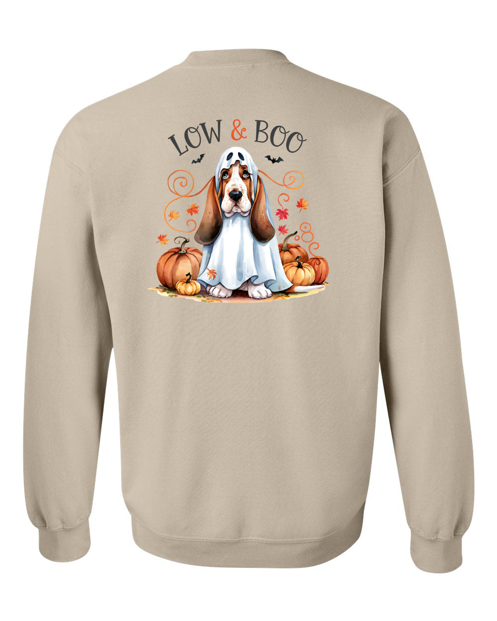 Basset Boo Crew Sweatshirt