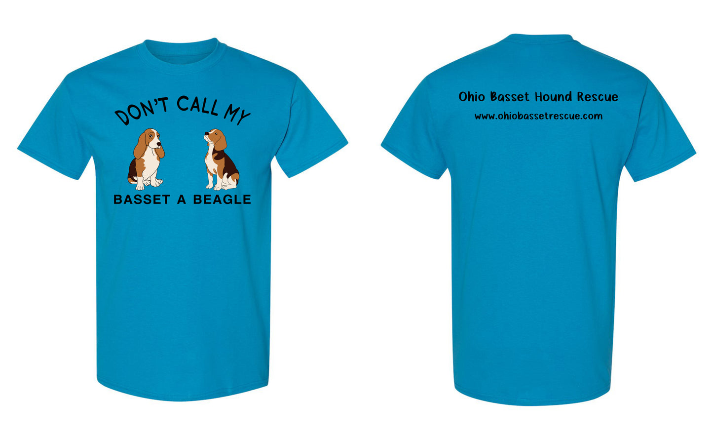 Don't call my Basset a Beagle T-shirt