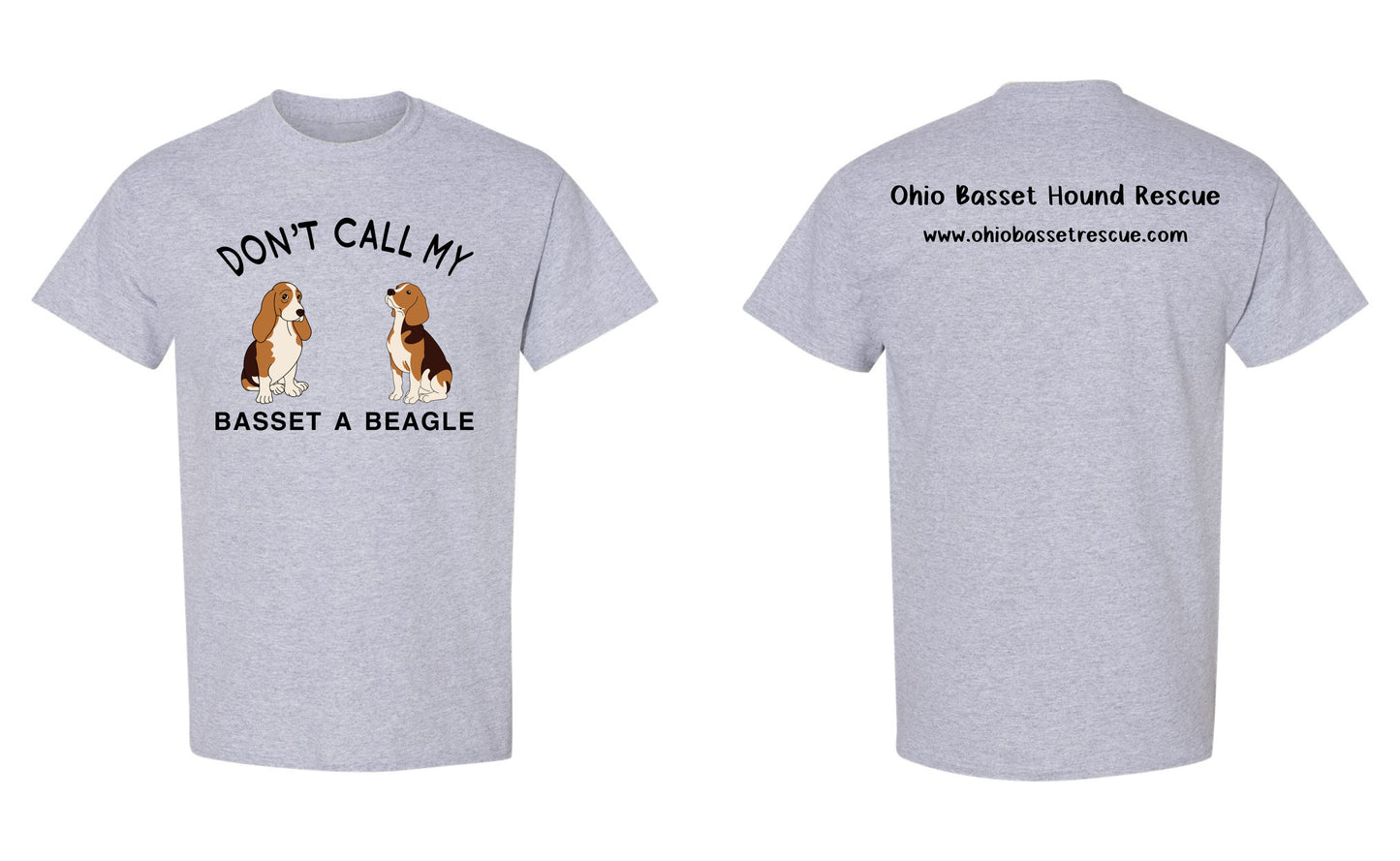 Don't call my Basset a Beagle T-shirt