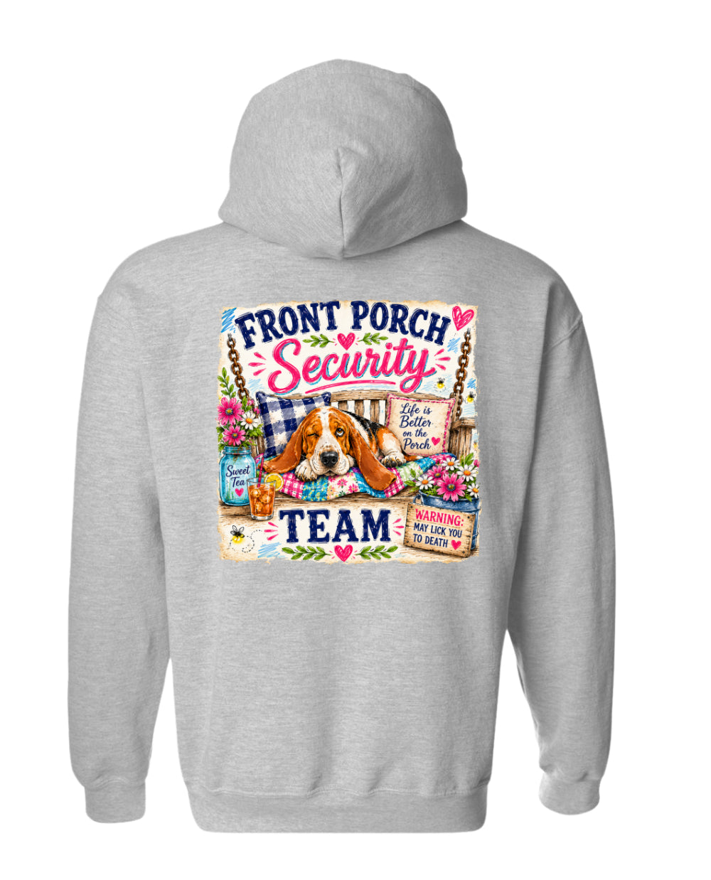 Front Porch Security Hoodie