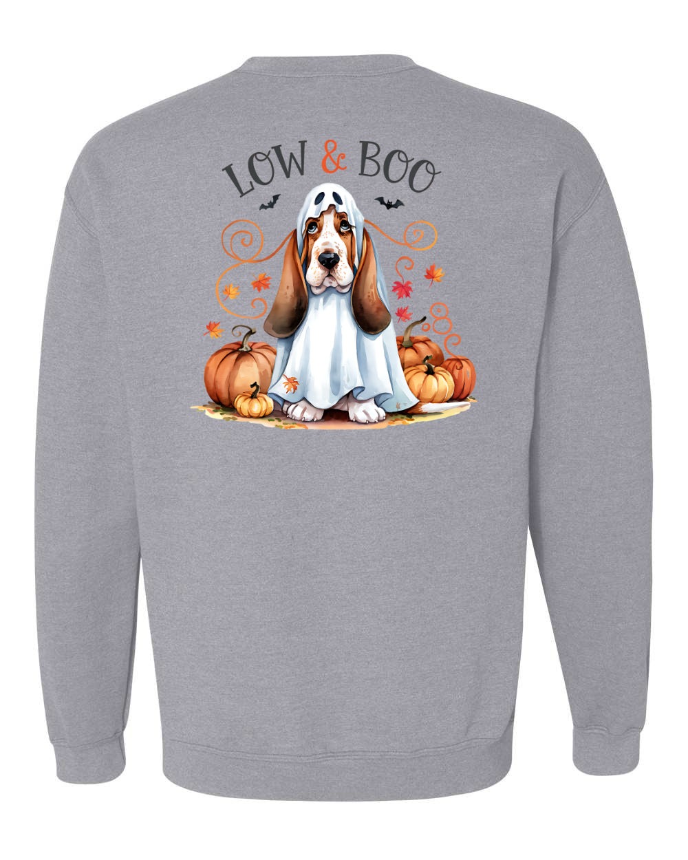 Basset Boo Crew Sweatshirt