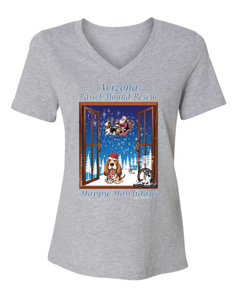 Happy Howlidays Women's V-neck