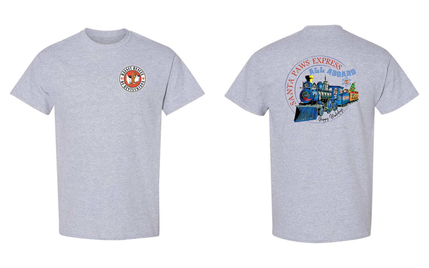 Santa Paws Express T-shirt