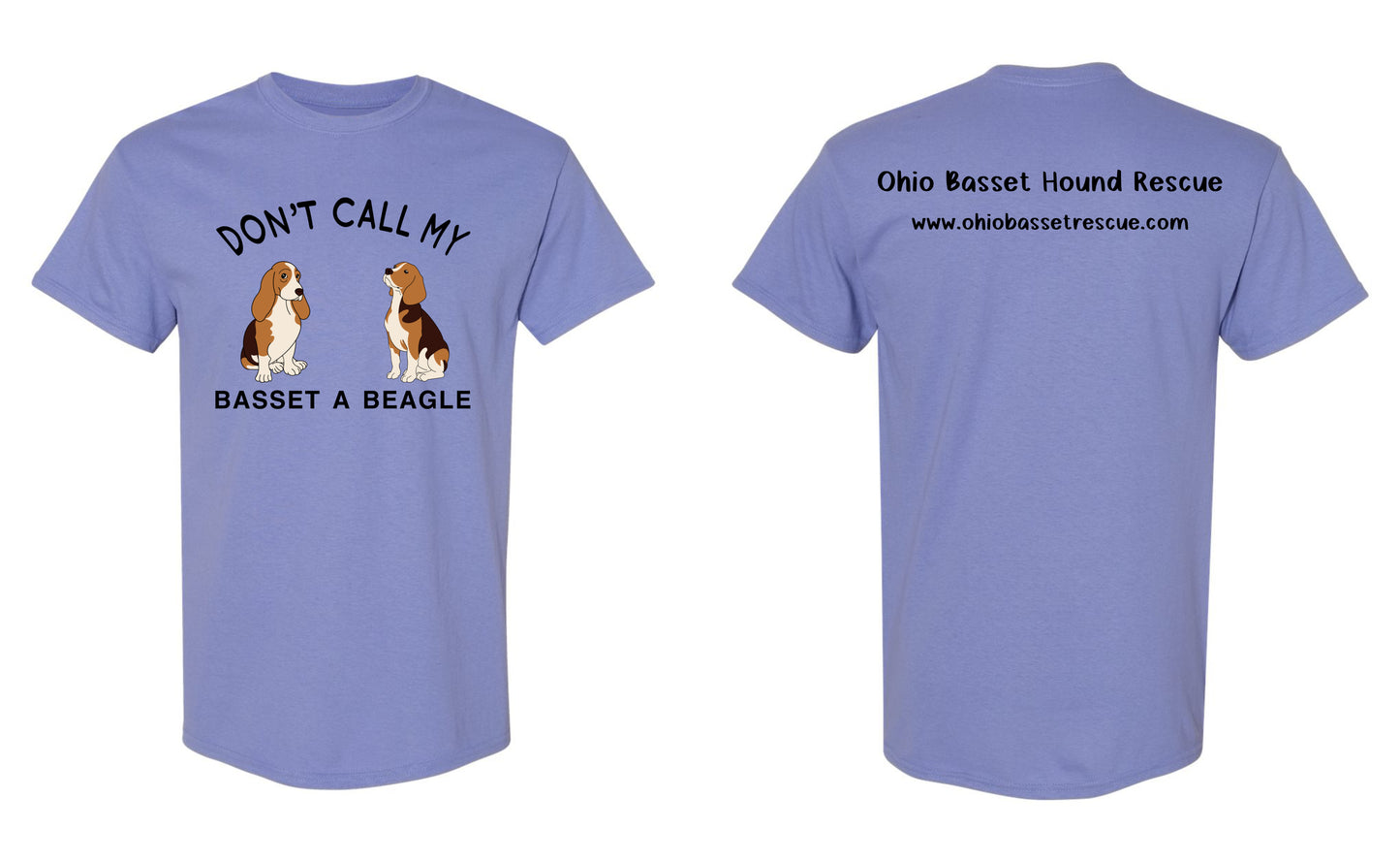 Don't call my Basset a Beagle T-shirt