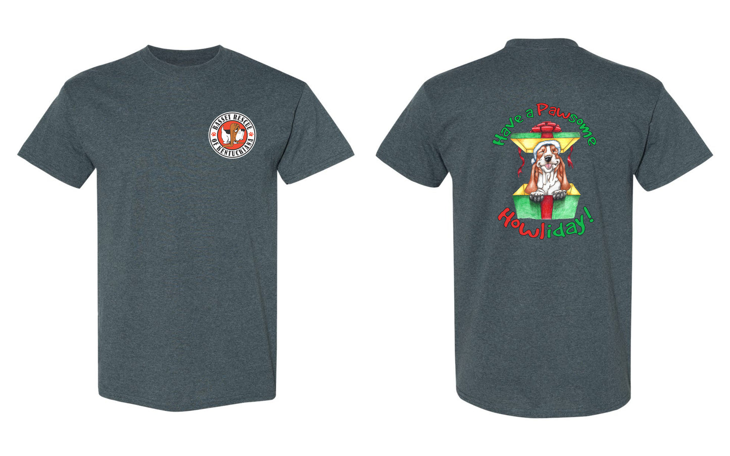 Holiday Basset Shirt