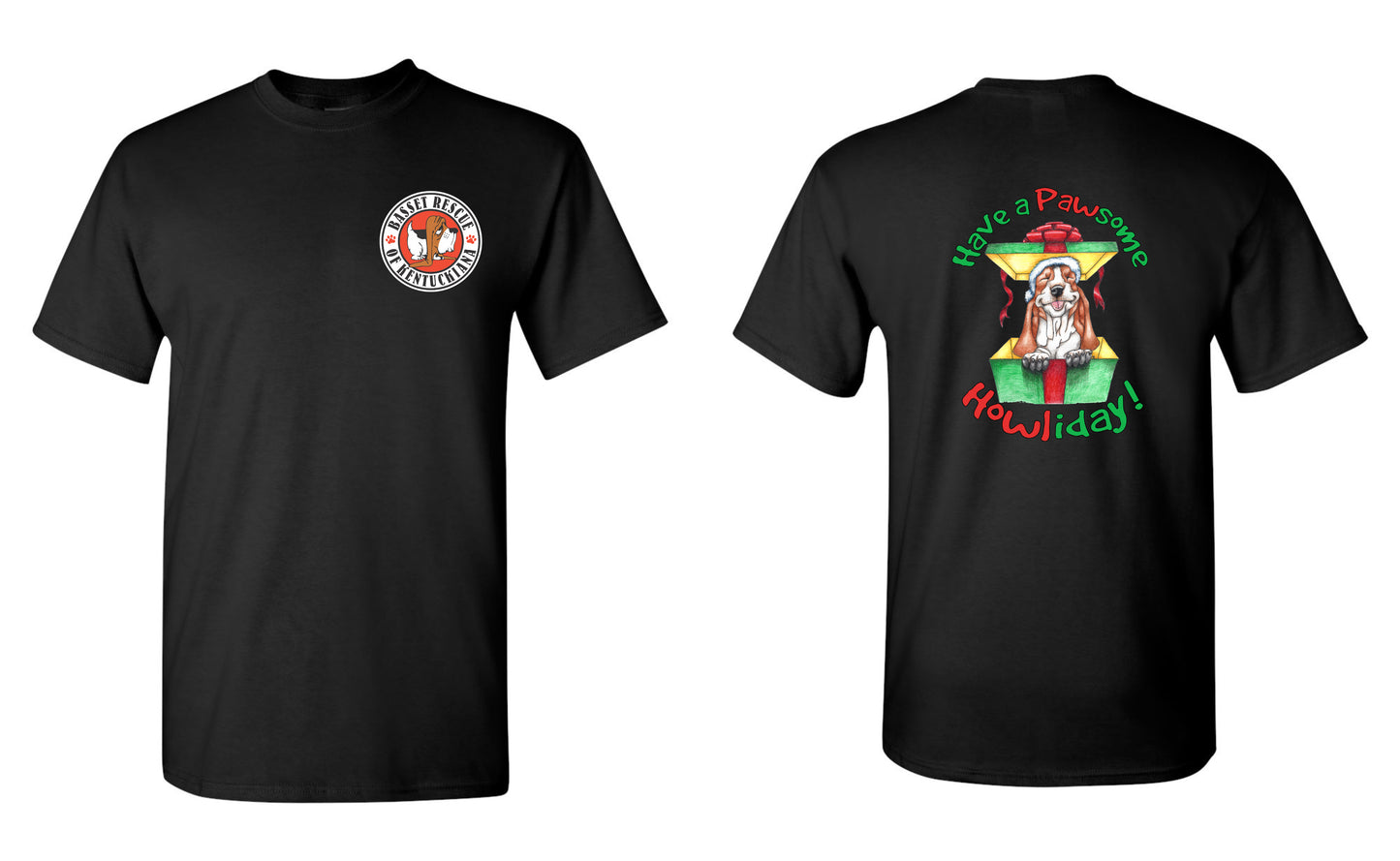 Holiday Basset Shirt