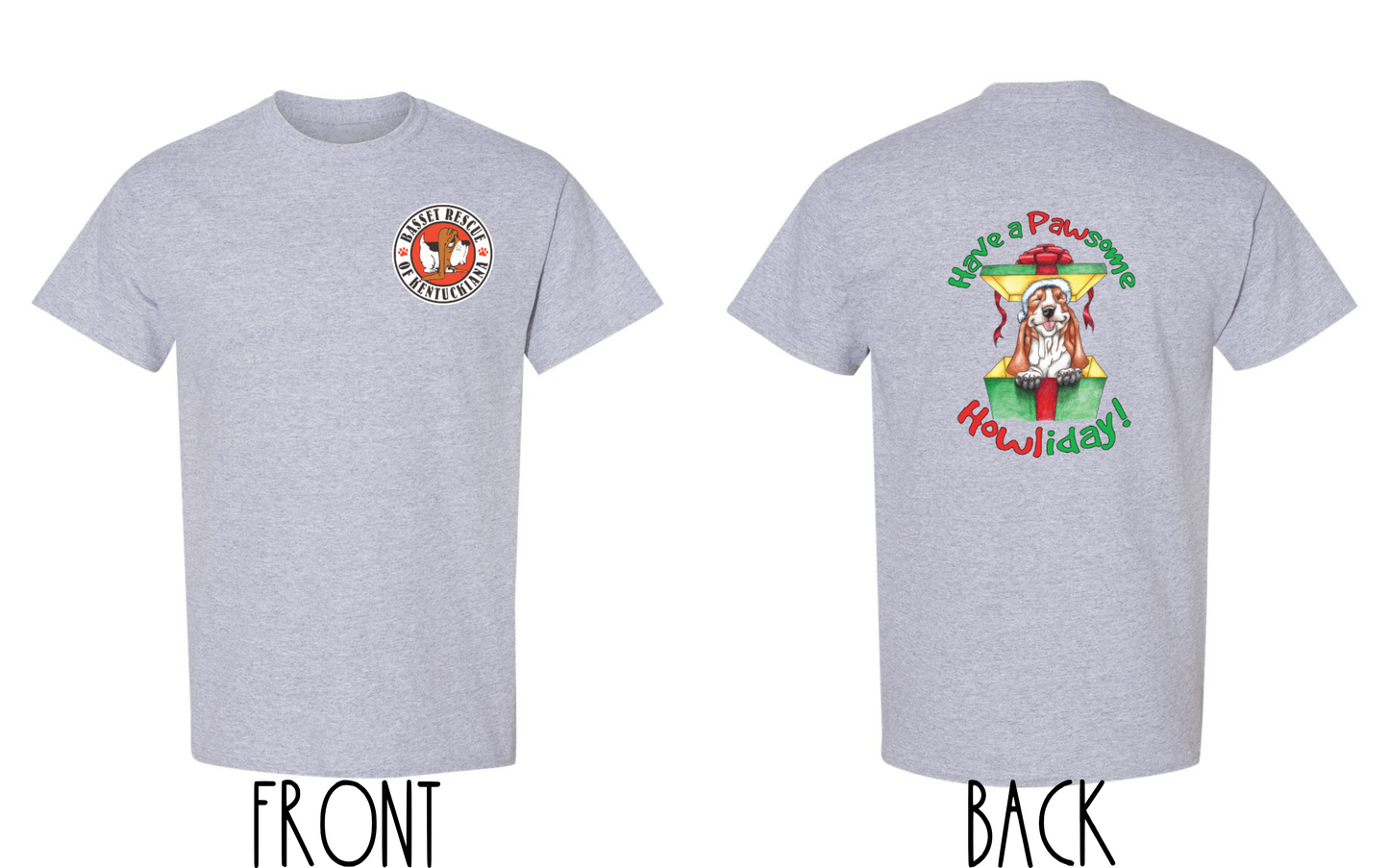 Holiday Basset Shirt