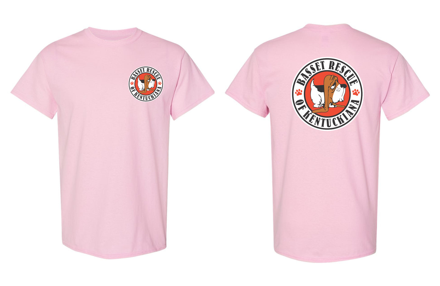 Basset Rescue of Kentuckiana Logo Shirt